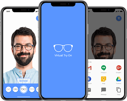 virtual try on glasses